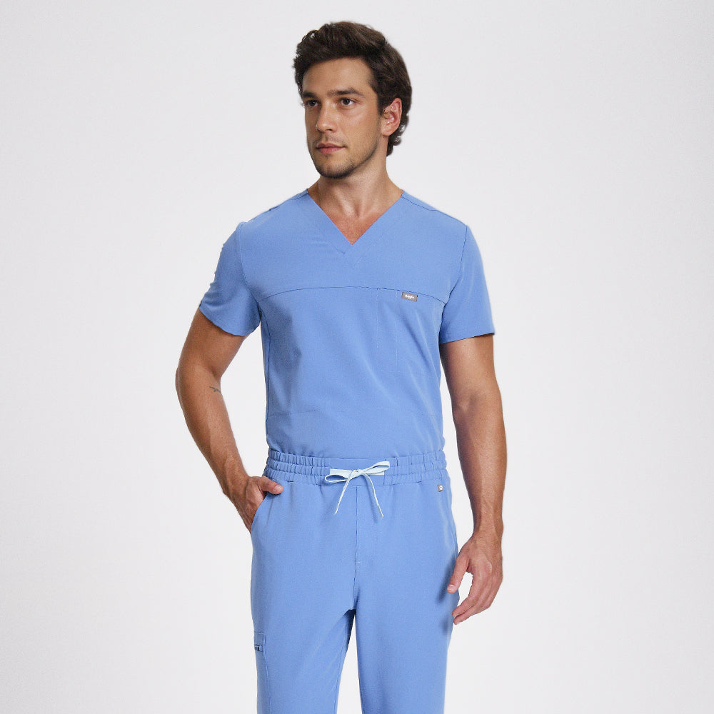 men’s scrub jogger set
