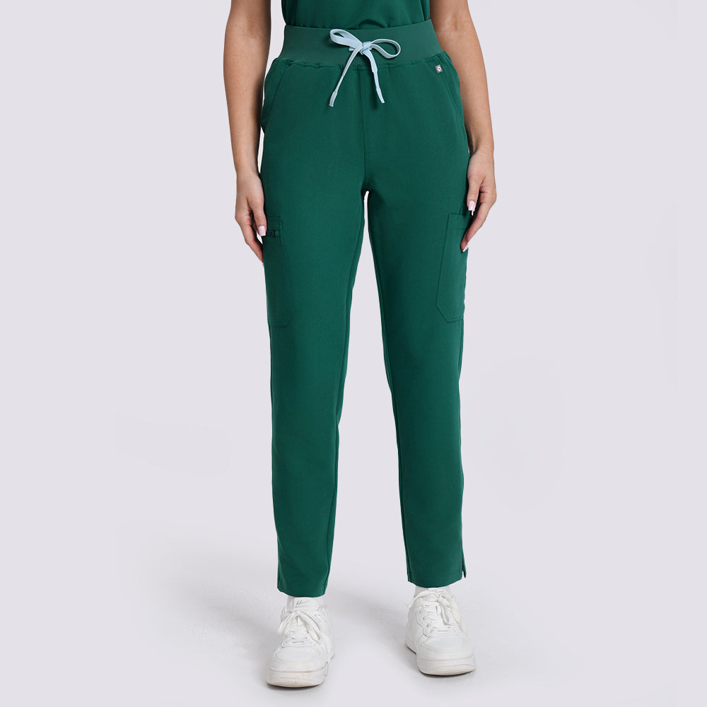 Stretchy medical scrub trousers