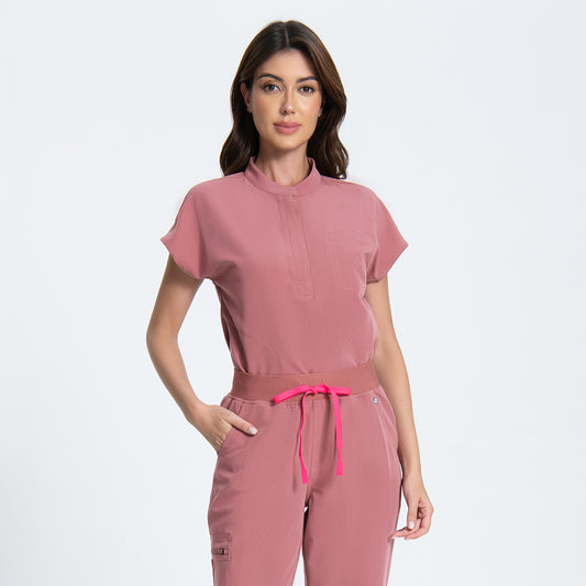 Mauve Women’s Scrub Set