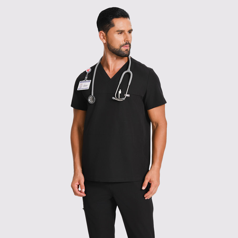 medical jogger scrubs set