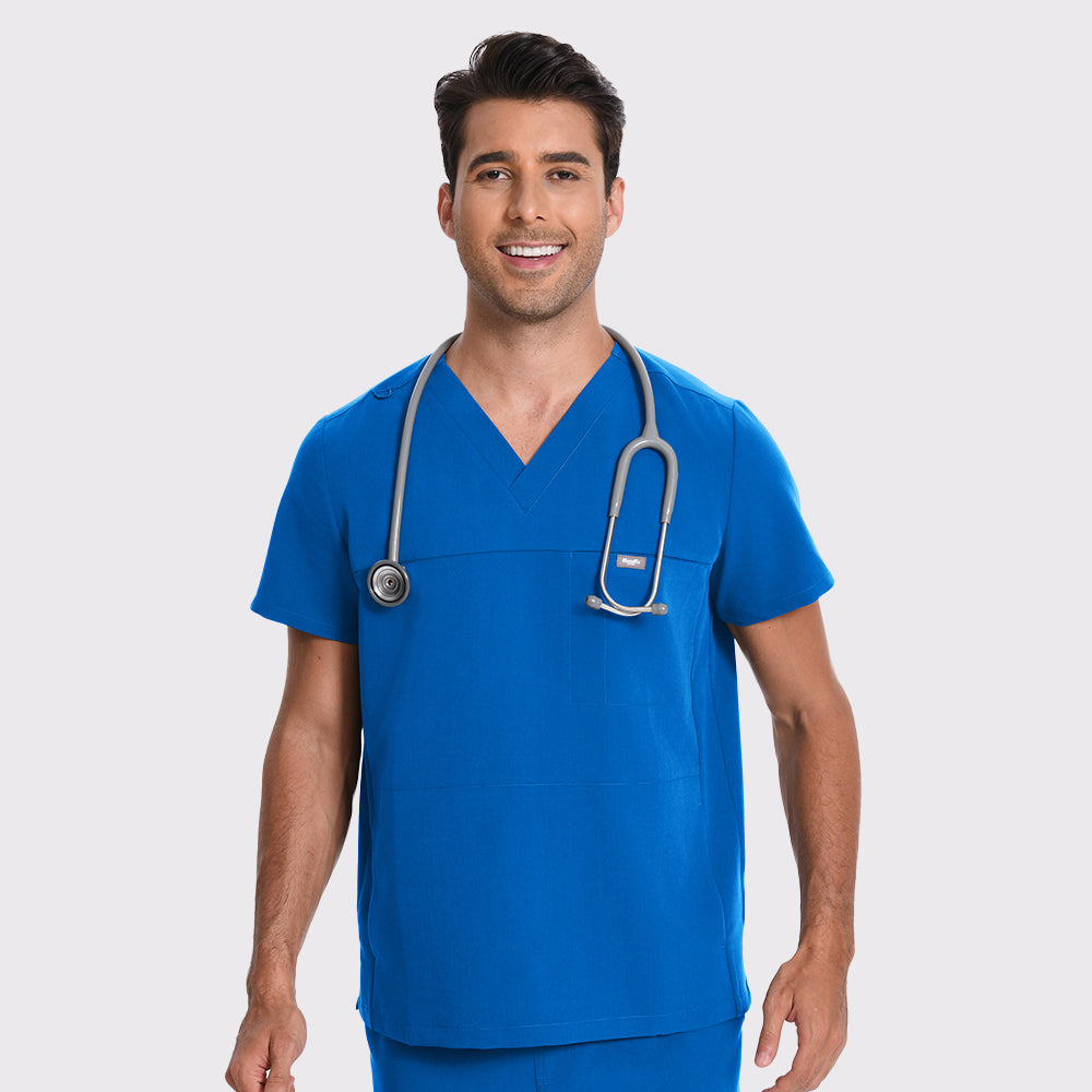 scrub top breathable