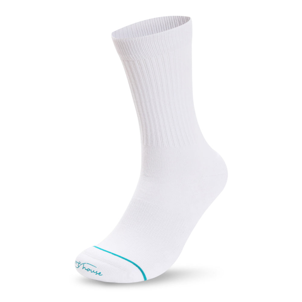Men's Athletic Crew Socks | Athletic Cushioned with Arch Support