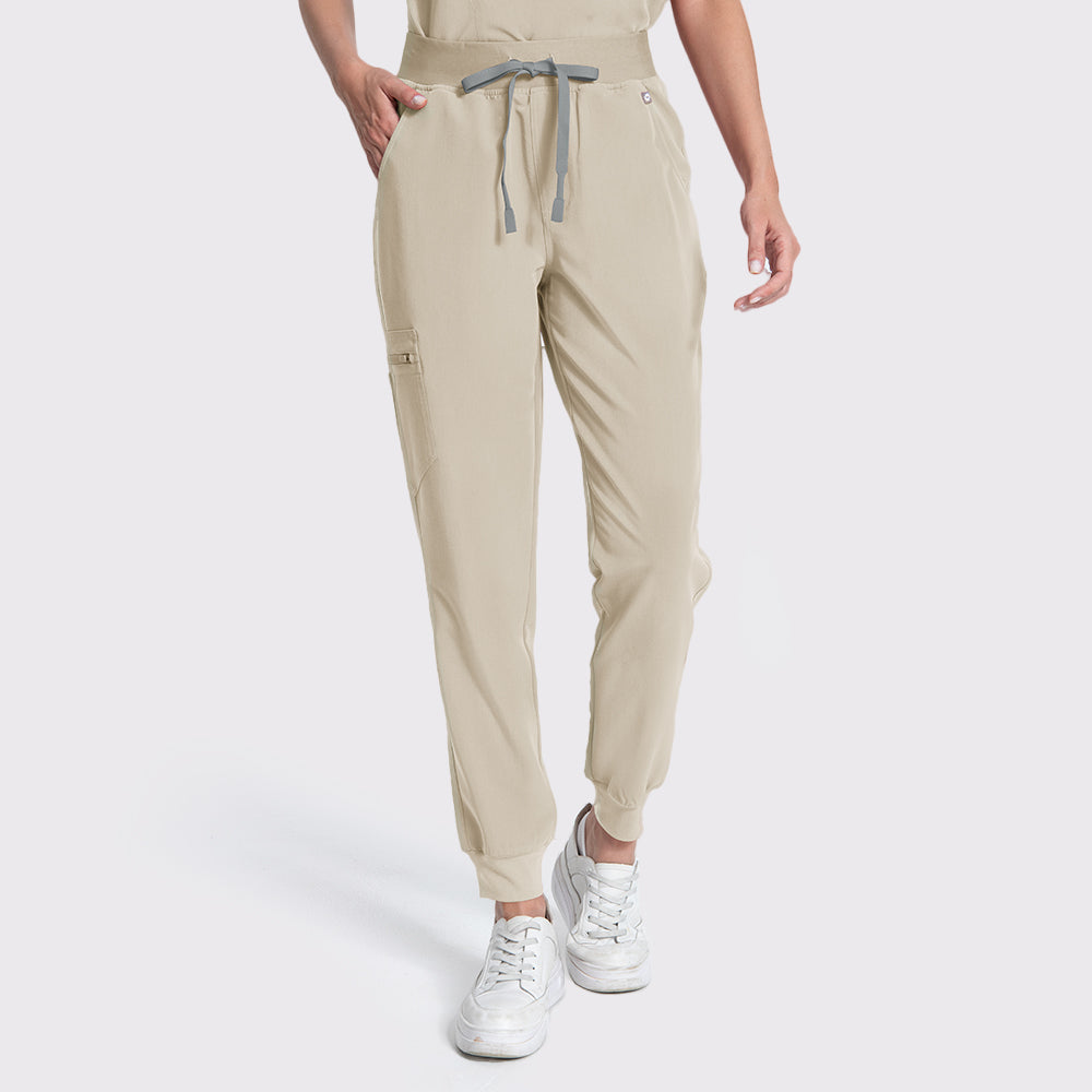 Drawstring Jogger Scrub Pants