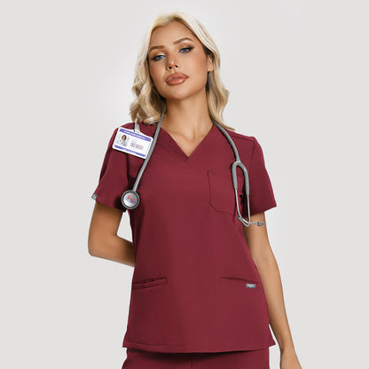 Women's Scrub Top – 3 Pockets | KungfuScrubs