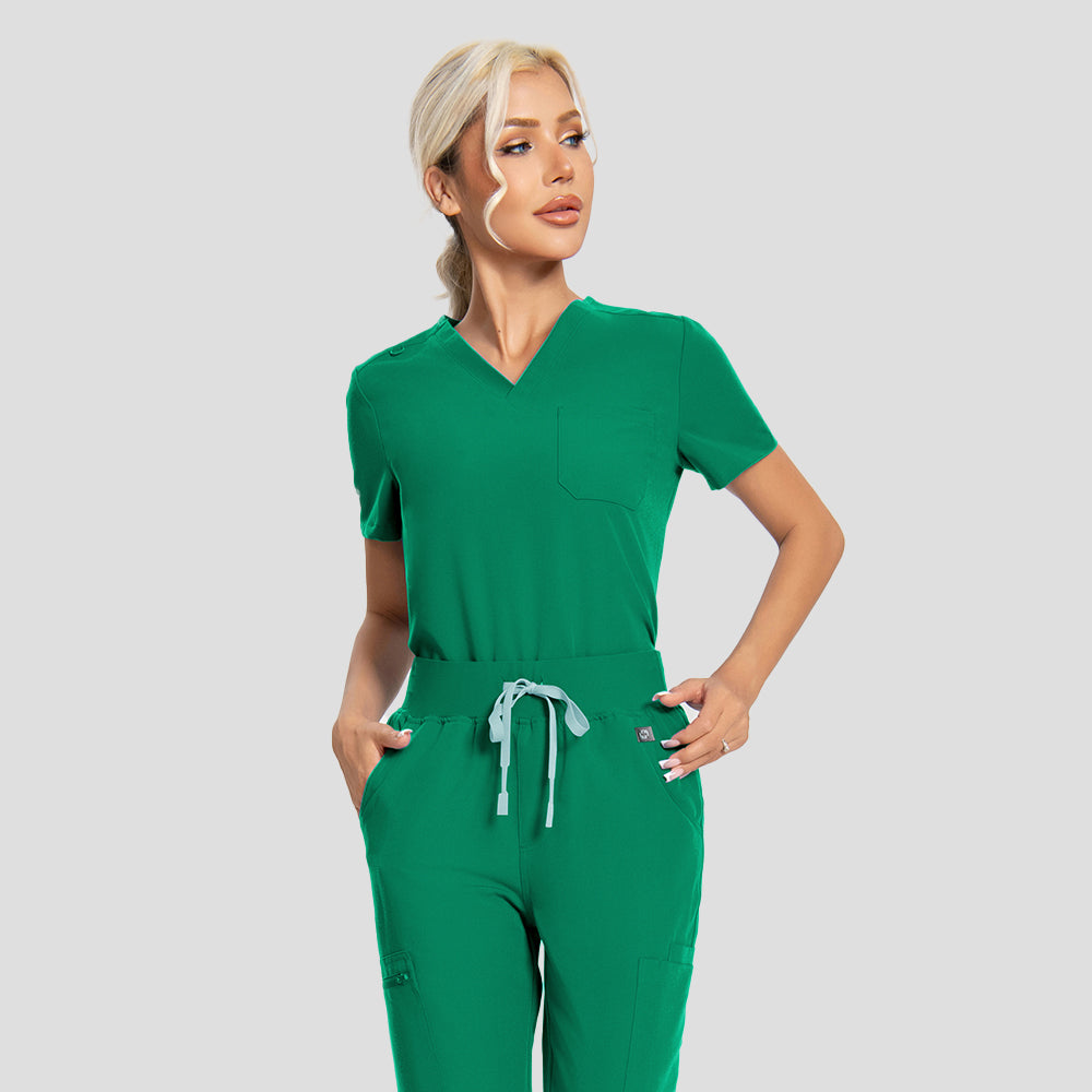trendy scrubs set