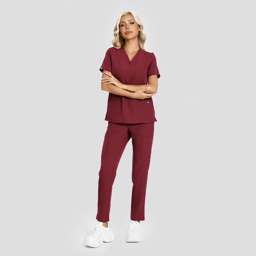 Women's Scrub Top – 3 Pockets | KungfuScrubs