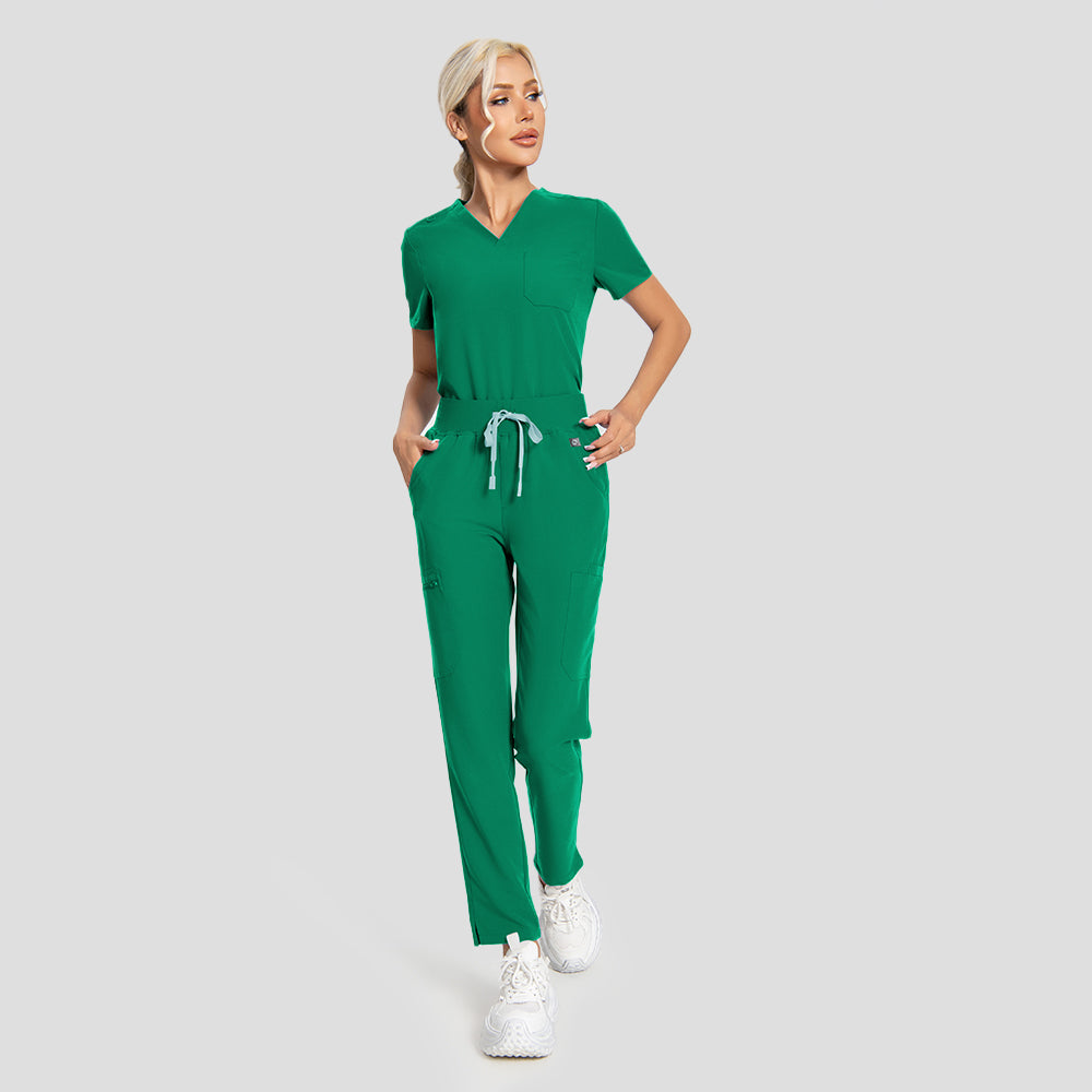 Anti-wrinkle scrub pants