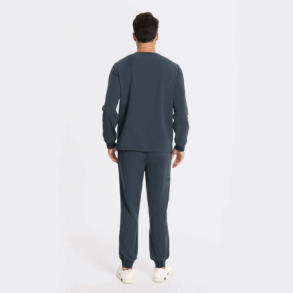 Men's flexible scrub set