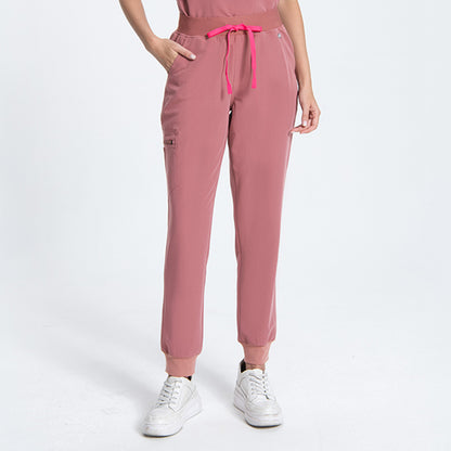 Mauve Jogger Scrub Pants