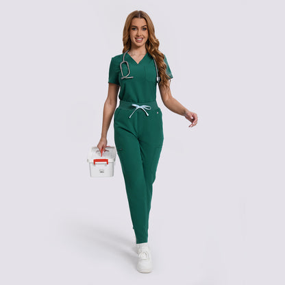 women scrub suit set