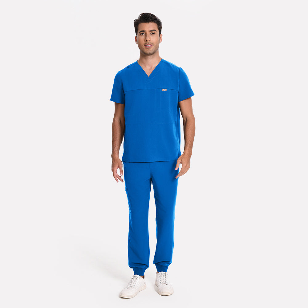 scrub top stretch