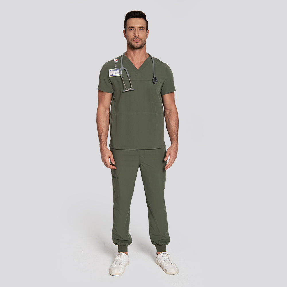 lightweight medical jogger set