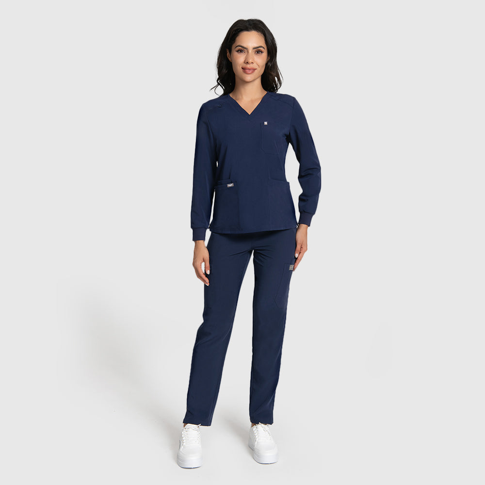 women scrub top 