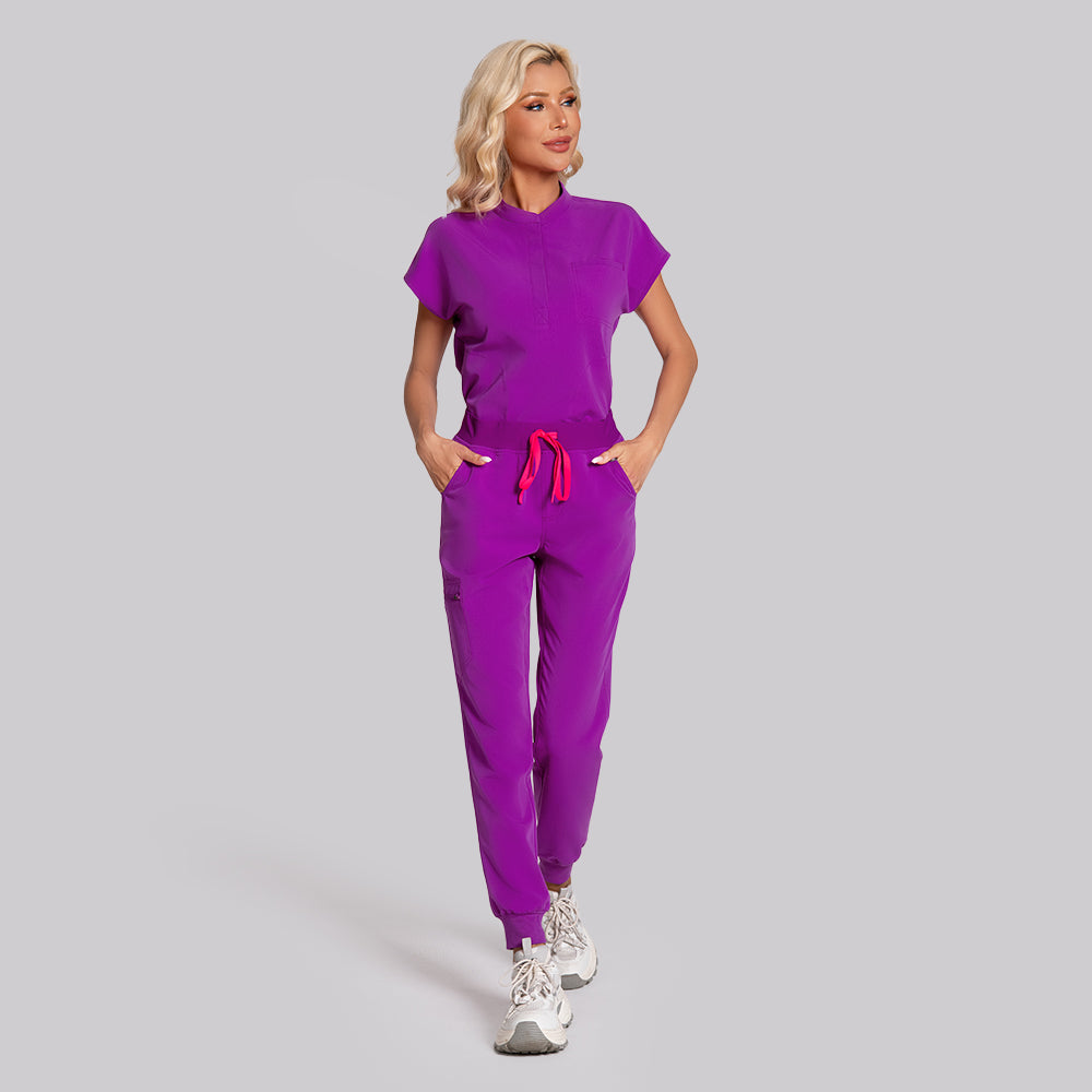 Pocket Scrub Joggers for Women