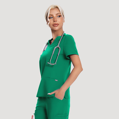 kungfu female scrub tops