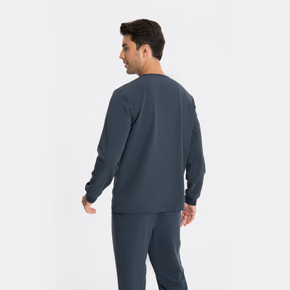 Men's antimicrobial scrub set 
