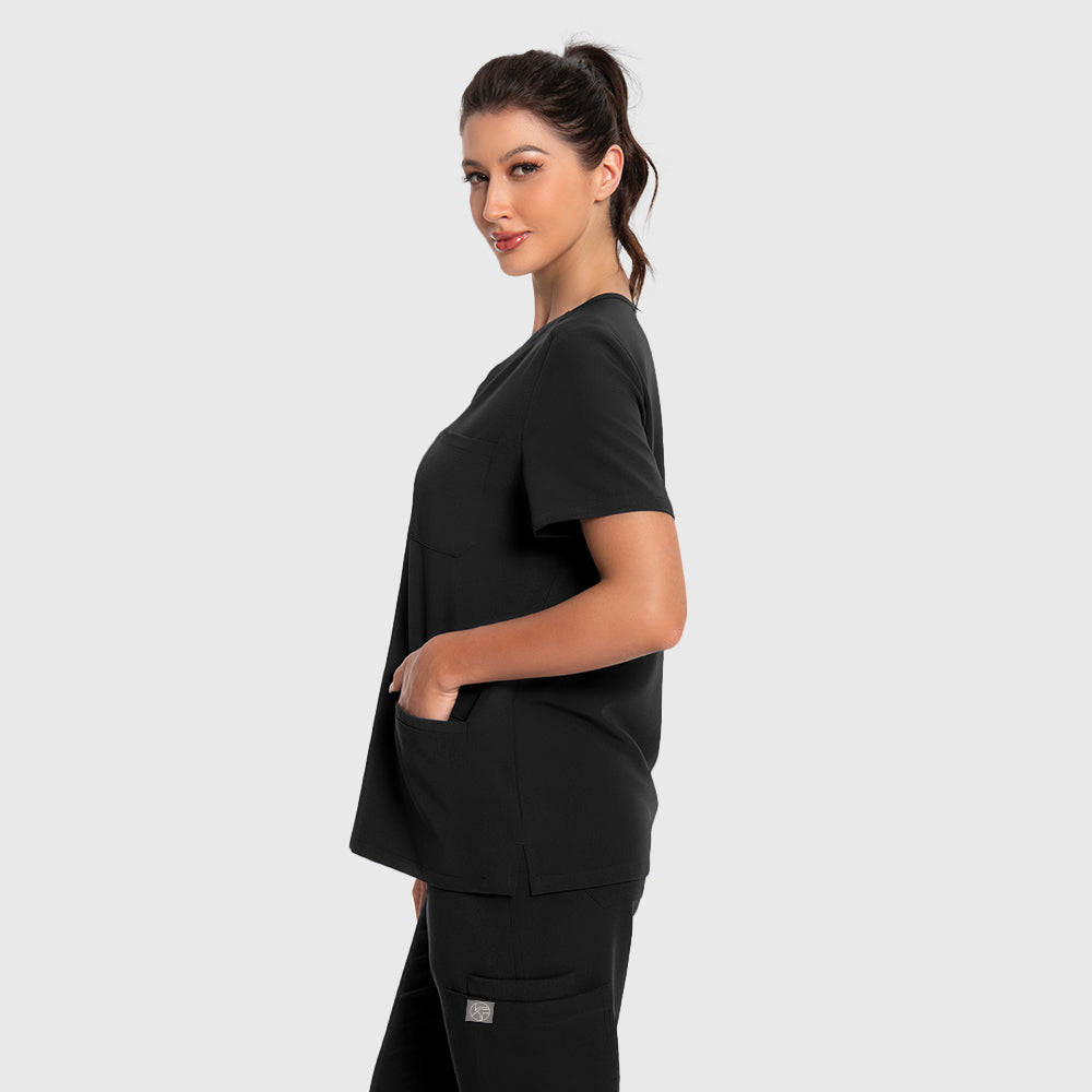 ladies scrub top
