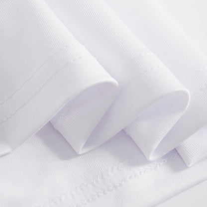 White slim fit underscrub