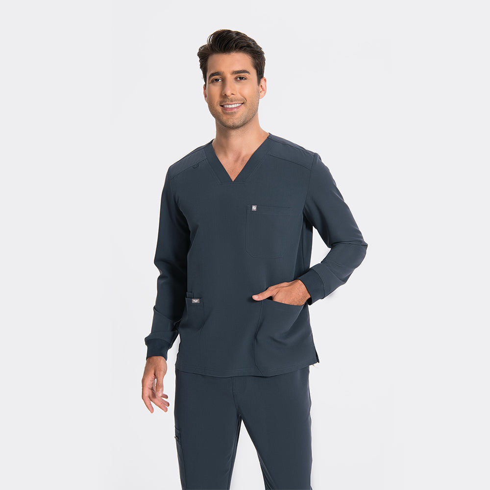 Men's breathable scrub set