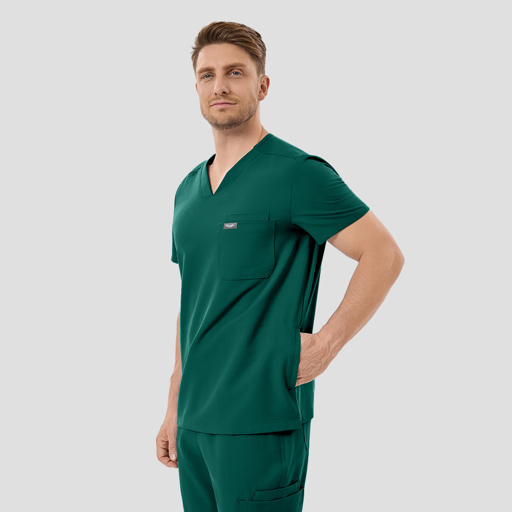 short scrub tops