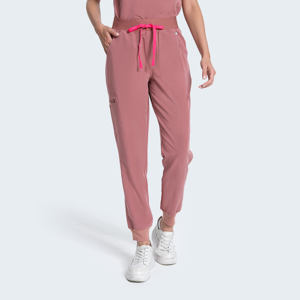 Medical Stand Collar Scrub Set Women