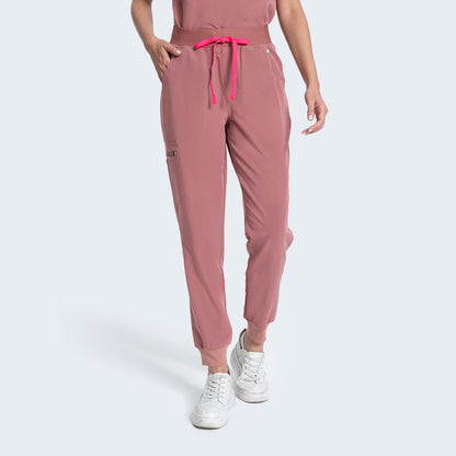 Medical Stand Collar Scrub Set Women