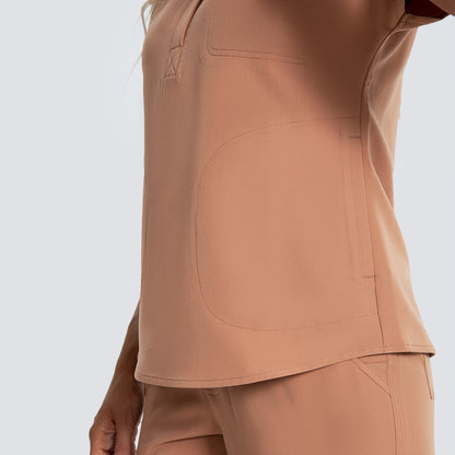 Best Women’s Stand Collar Scrub Set