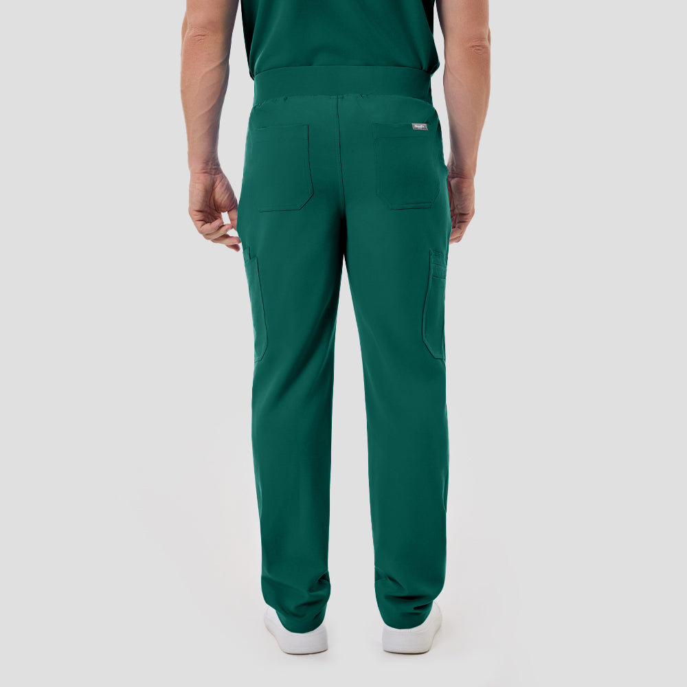 Men's stretch fabric scrub pants