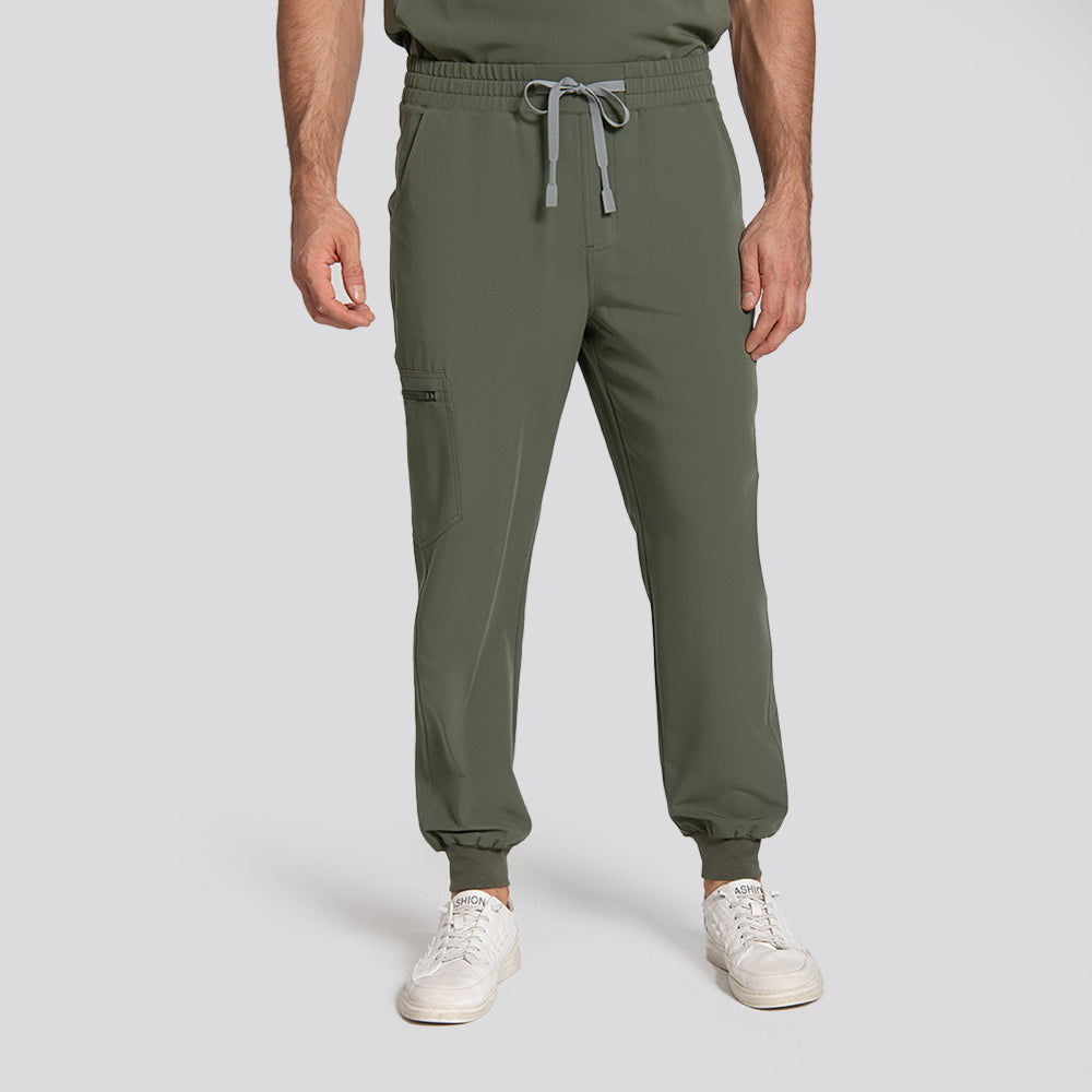 jogger scrubs set with pockets