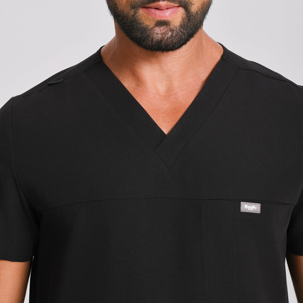 Men’s V-Neck Scrub Top