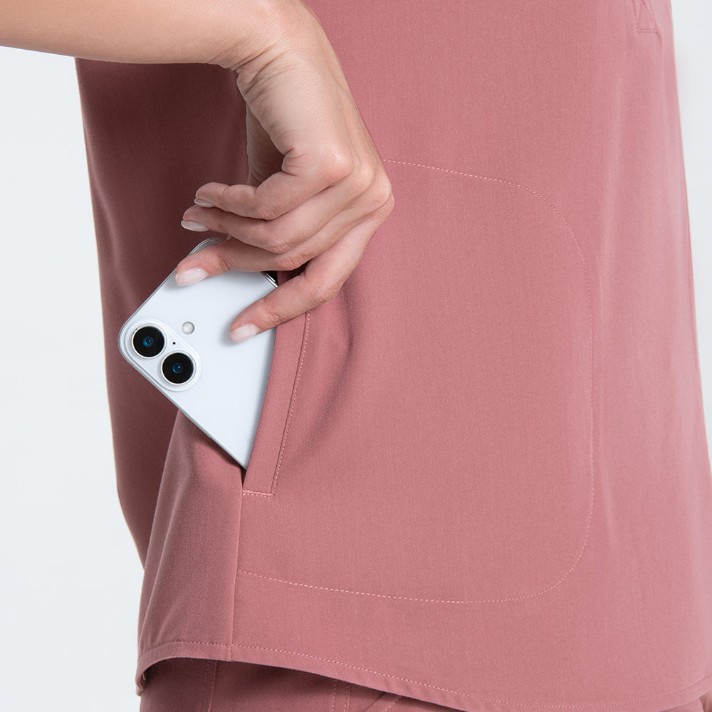Uniform scrub top