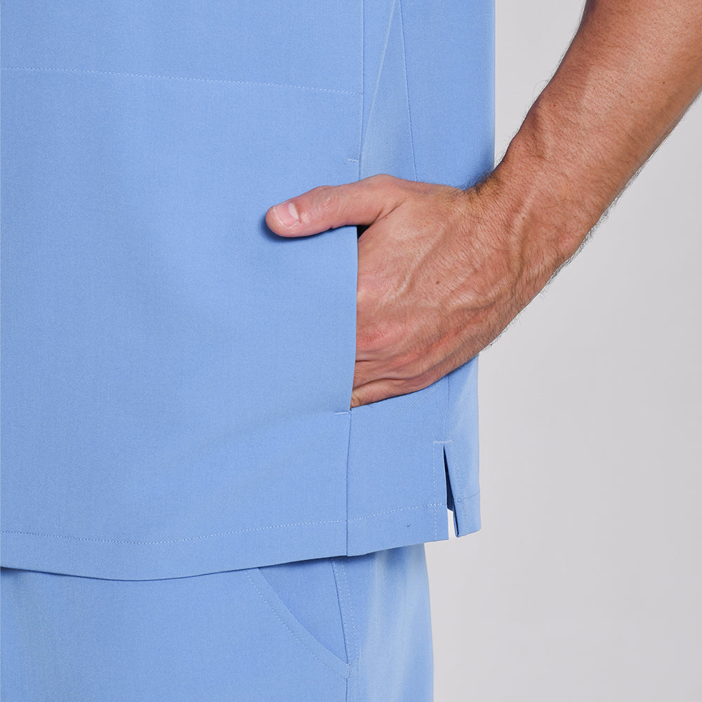 scrub top for hospital staff
