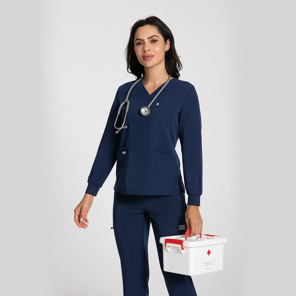 Long sleeve nurse uniform