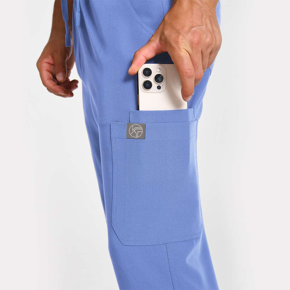 Ceil Blue scrub pant