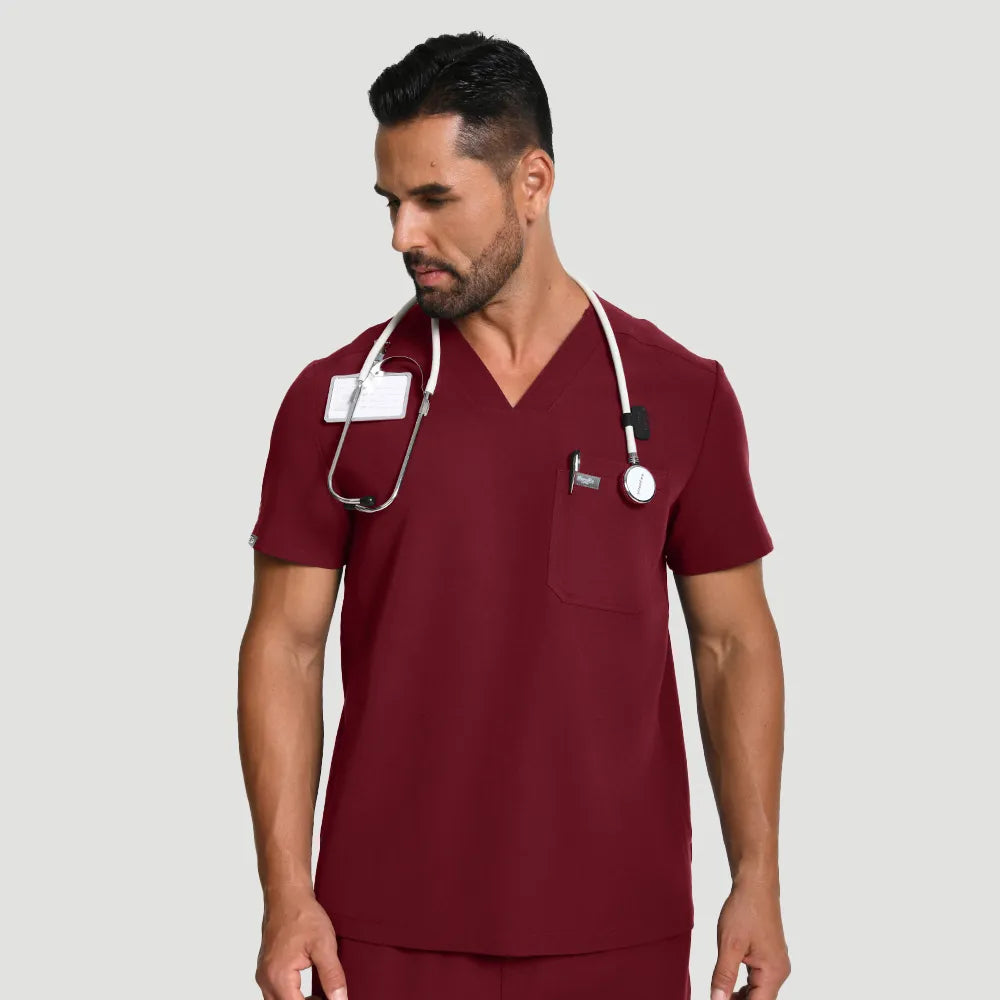 Blusas médicas de tres bolsillos Kungfuscrubs