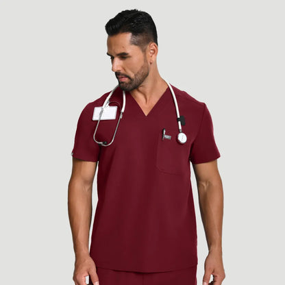 Blusas médicas de tres bolsillos Kungfuscrubs