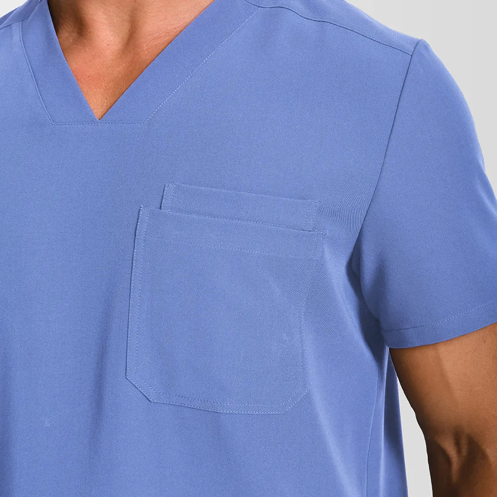 Blusas médicas de tres bolsillos Kungfuscrubs