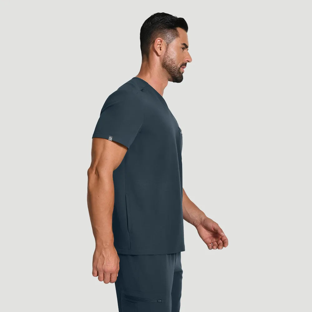 Blusas médicas de tres bolsillos Kungfuscrubs
