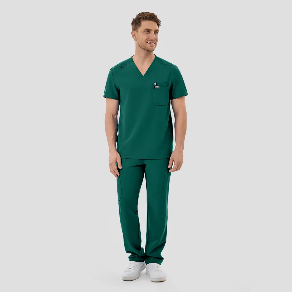 Blusas médicas de tres bolsillos Kungfuscrubs