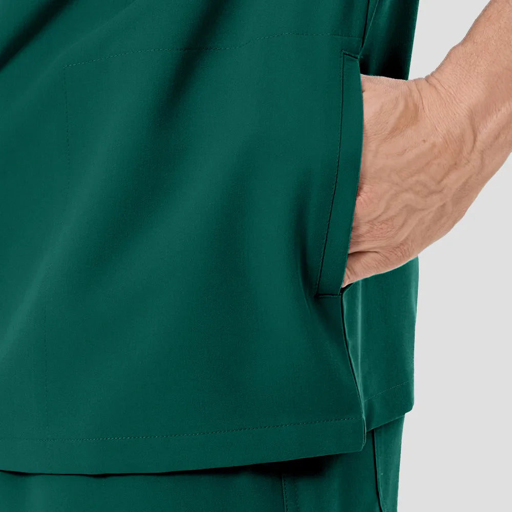 Blusas médicas de tres bolsillos Kungfuscrubs