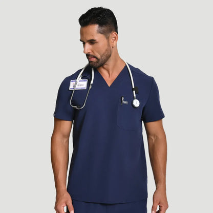 Blusas médicas de tres bolsillos Kungfuscrubs