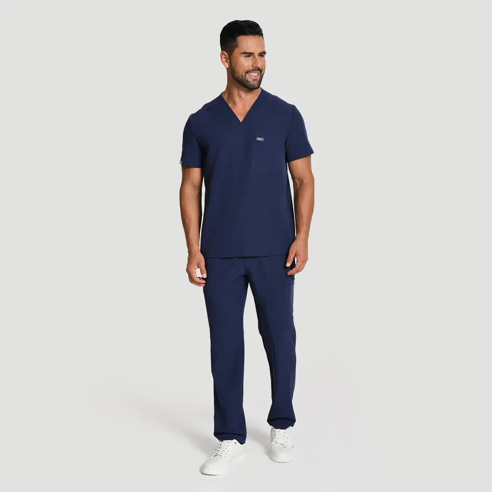 Blusas médicas de tres bolsillos Kungfuscrubs