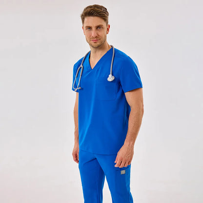 Blusas médicas de tres bolsillos Kungfuscrubs
