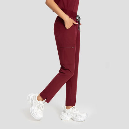Pantalones médicos ajustados de cintura alta Kungfuscrub | MUJER