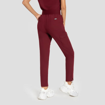 Pantalones médicos ajustados de cintura alta Kungfuscrub | MUJER