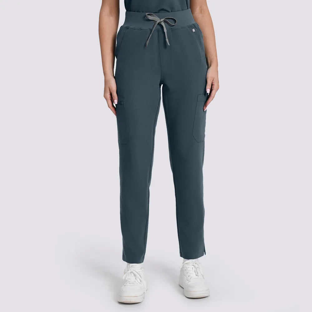 Pantalones médicos ajustados de cintura alta Kungfuscrub | MUJER