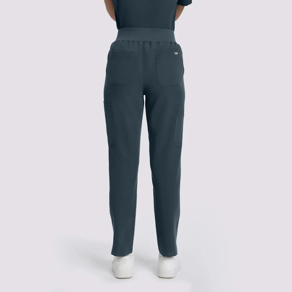 Pantalones médicos ajustados de cintura alta Kungfuscrub | MUJER