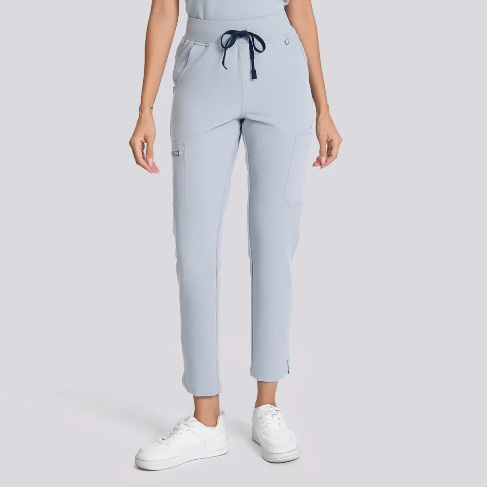 Pantalones médicos ajustados de cintura alta Kungfuscrub | MUJER