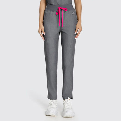 Pantalones médicos ajustados de cintura alta Kungfuscrub | MUJER