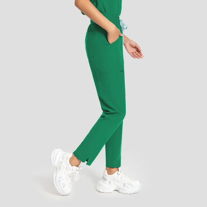 Pantalones médicos ajustados de cintura alta Kungfuscrub | MUJER